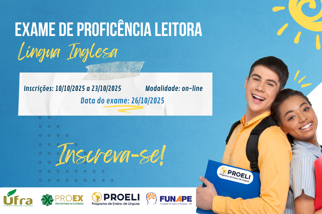 Prodiciência de Língua Inglês